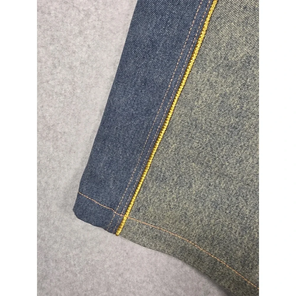 Levi's X Denim‎ Tears Track Pants Mid Indigo Wash--NWT--Men's Medium